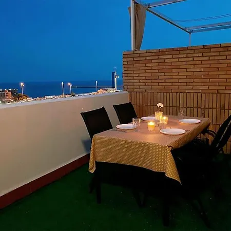 דירה Luminoso Atico Con Vistas Al Mar אלמריה